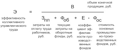 Критерий эффективности