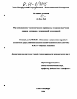 Организационно-экономические принципы создания научных парков в странах с переходной экономикой - тема диссертации по экономике, скачайте бесплатно в экономической библиотеке